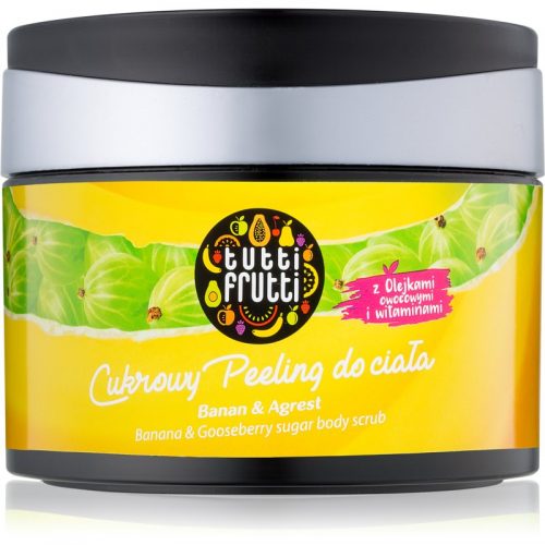 Farmona Tutti Frutti Banana & Gooseberry peeling cukrowy do ciała 300 g