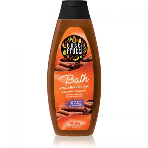 Farmona Tutti Frutti Caramel & Cinnamon żel do kąpieli i pod prysznic 425 ml