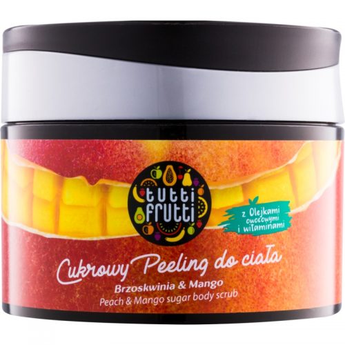 Farmona Tutti Frutti Peach & Mango peeling cukrowy do ciała 300 g