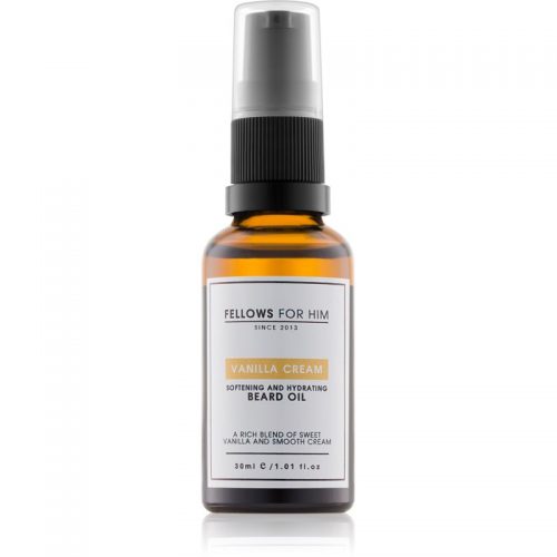 Fellows for Him Vanilla Cream olejek do brody natural 30 ml