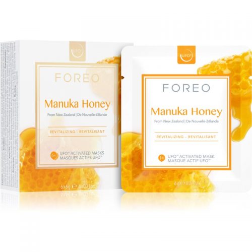 FOREO Farm to Face Manuka Honey maseczka rewitalizująca 6 x 6 g g