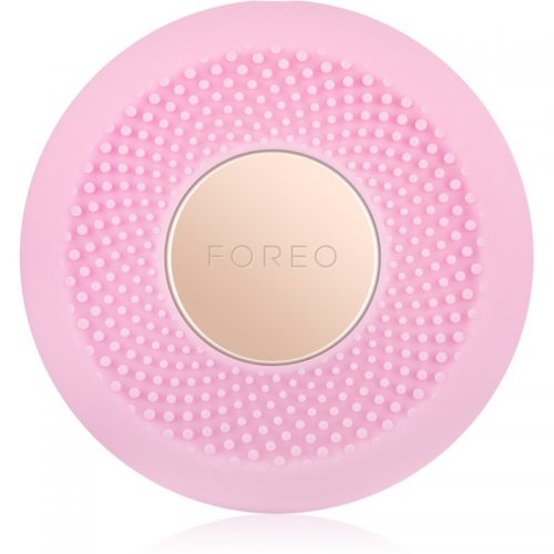 FOREO UFO™ Mini urządzenie soniczne przyspieszające działanie maseczki opakowanie podróżne Pearl Pink