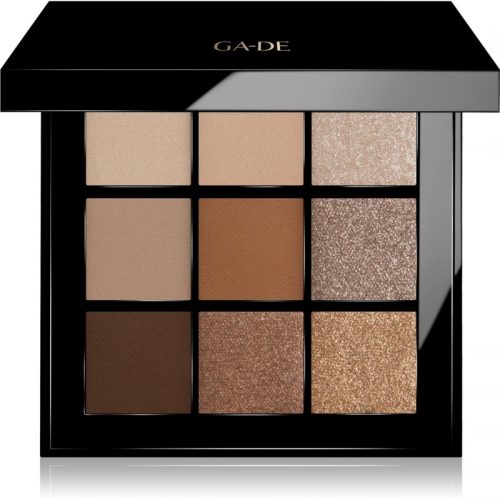 GA-DE Velveteen paleta cieni do powiek odcień 47 Nude In The City 8,1 g