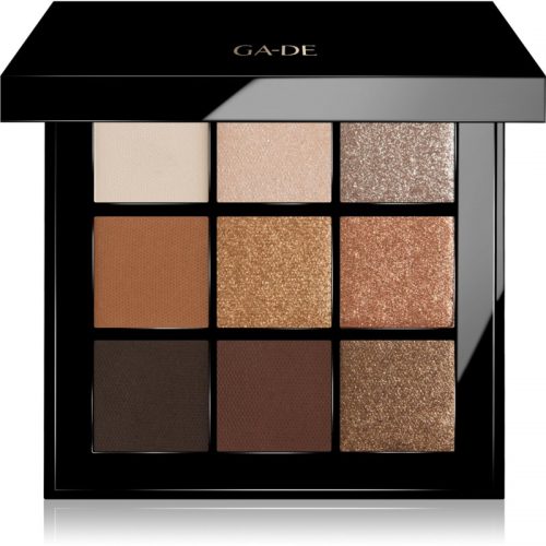 GA-DE Velveteen paleta cieni do powiek odcień 48 The Golden Glow 8,1 g