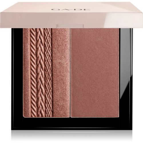 GA-DE Velveteen paletka do konturowania twarzy odcień 132 Magma Fusion 10 g