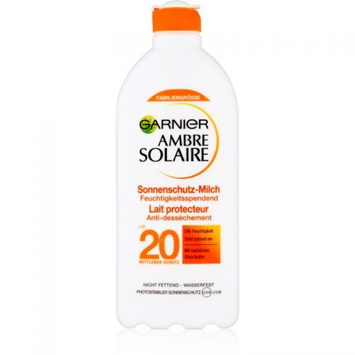 Garnier Ambre Solaire mleczko do opalania SPF 20 400 ml