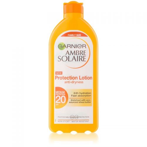 Garnier Ambre Solaire ochronne mleczko do opalania SPF 20 400 ml