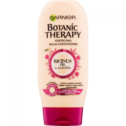 Garnier Botanic Therapy Ricinus Oil balsam ujędrniający do przerzedzonych włosów z tendencją do wypadania 200 ml