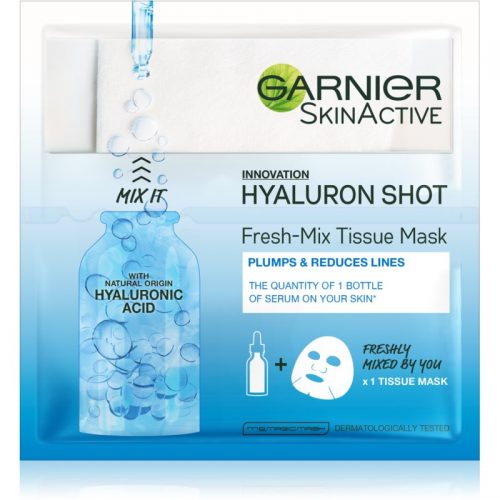 Garnier Skin Naturals Fresh Mix Mask Hyaluron maseczka do skóry suchej 33 g