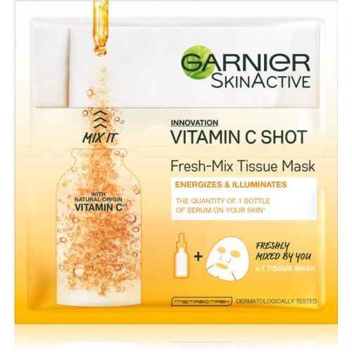 Garnier Skin Naturals Fresh Mix Mask Vitamin maseczka do skóry suchej 33 g
