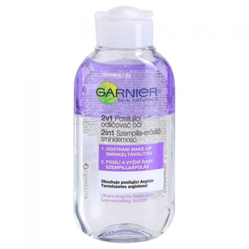 Garnier Skin Naturals wzmacniający preparat do demakijażu oczu 2 w 1 125 ml