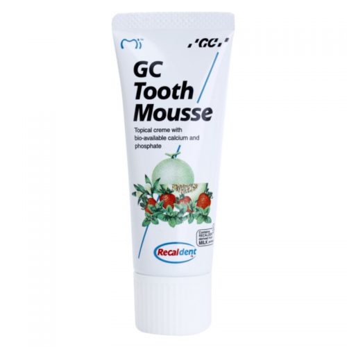 GC Tooth Mousse Tutti Frutti remineralizujący krem ochronny do wrażliwych zębów bez fluoru do profesjonalnego użytku 35 ml