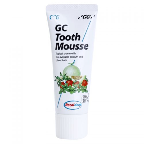 GC Tooth Mousse Vanilla remineralizujący krem ochronny do wrażliwych zębów bez fluoru do profesjonalnego użytku 35 ml