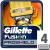 Gillette Fusion5 Proshield zapasowe ostrza 4 szt.