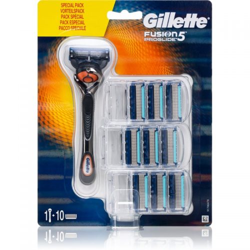 Gillette Fusion5 Proglide maszynka do golenia + ostrza wymienne 10 szt.