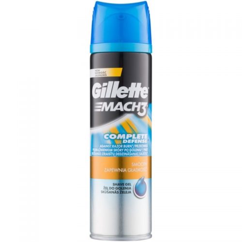 Gillette Mach3 Close & Smooth żel do golenia 200 ml