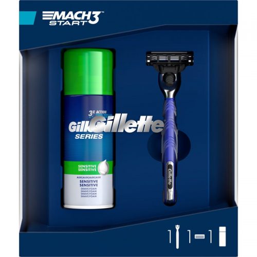 Gillette Mach 3 Start zestaw do golenia (dla mężczyzn)
