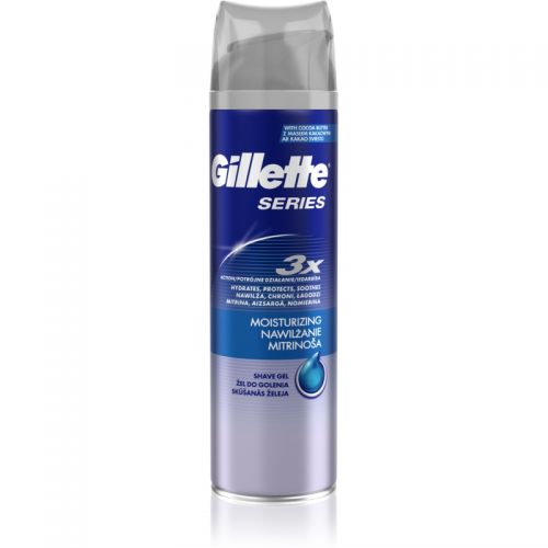 Gillette Series Moisturizing żel do golenia o dzłałaniu nawilżającym 200 ml