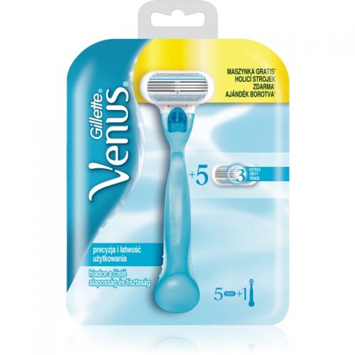 Gillette Venus Classic maszynka do golenia + ostrza wymienne 5 szt.