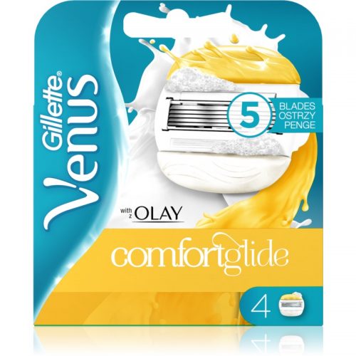 Gillette Venus ComfortGlide Olay zapasowe ostrza 4 szt.