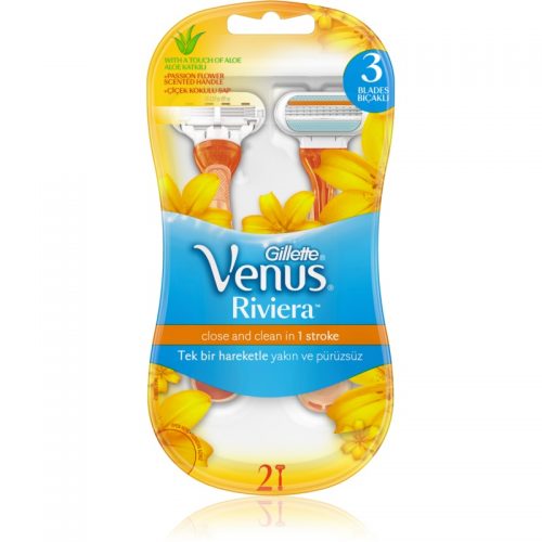 Gillette Venus Riviera jednorazowe maszynki do golenia 2 szt.