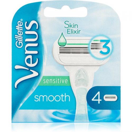 Gillette Venus Smooth Sensitive zapasowe ostrza 4 szt. 4 szt.