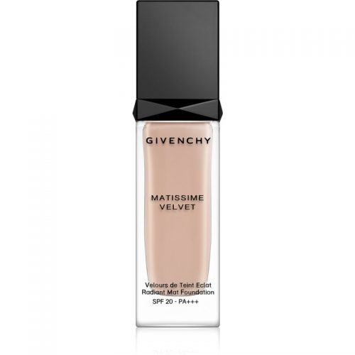 Givenchy Matissime Velvet podkład o długotrwałym działaniu SPF 20 odcień 00 Mat Ivory 30 ml