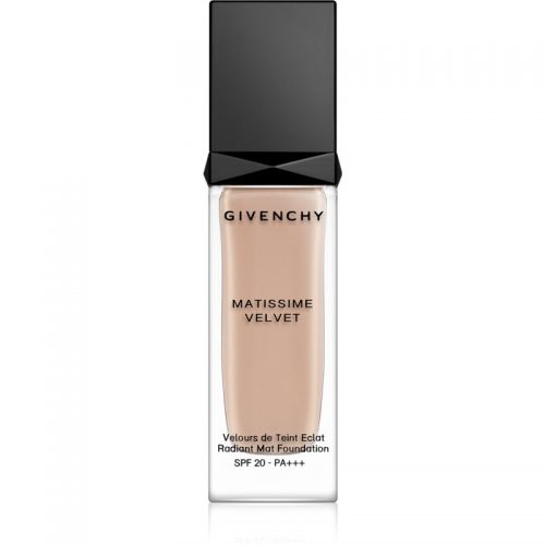 Givenchy Matissime Velvet podkład o długotrwałym działaniu SPF 20 odcień 01 Mat Porcelain 30 ml