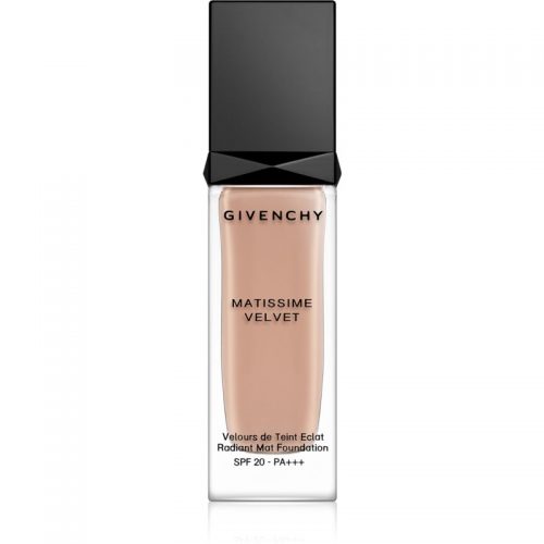 Givenchy Matissime Velvet podkład o długotrwałym działaniu SPF 20 odcień 3,5 Mat Vanilla 30 ml