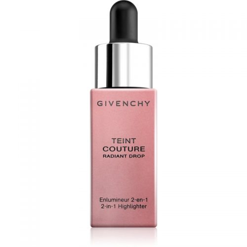 Givenchy Teint Couture płynny rozświetlacz z zakraplaczem odcień 01 Radiant Pink 15 ml