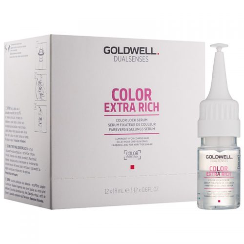 Goldwell Dualsenses Color Extra Rich eserum do ochrony koloru i połysku włosów 12×18 ml