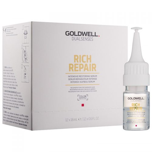 Goldwell Dualsenses Rich Repair serum intensywnie odnawiający do włosów suchych i zniszczonych 12 x 18 ml