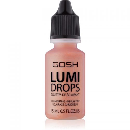 Gosh Lumi Drops płynny rozjaśniacz odcień 004 Peach 15 ml