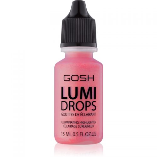 Gosh Lumi Drops róż w płynie odcień 008 Rose Blush 15 ml