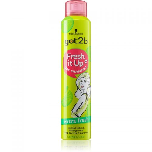got2b Fresh it Up suchy szampon absorbujący nadmiar sebum i odświeżający włosy 200 ml