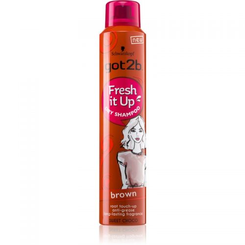 got2b Fresh it Up suchy szampon do włosów w odcieniach brązu 200 ml