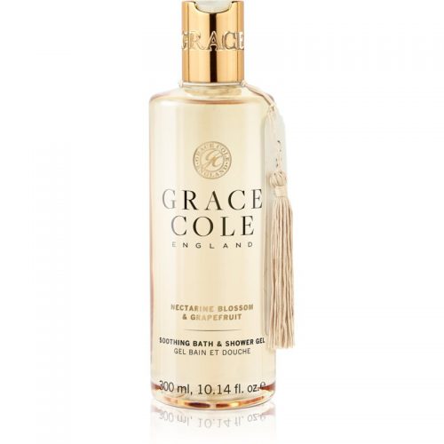 Grace Cole Nectarine Blossom & Grapefruit łagodzący żel pod prysznic i do kąpieli 300 ml