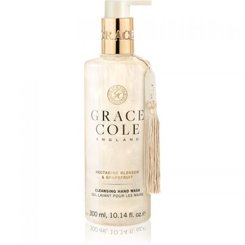 Grace Cole Nectarine Blossom & Grapefruit oczyszczające mydło do rąk w płynie 300 ml