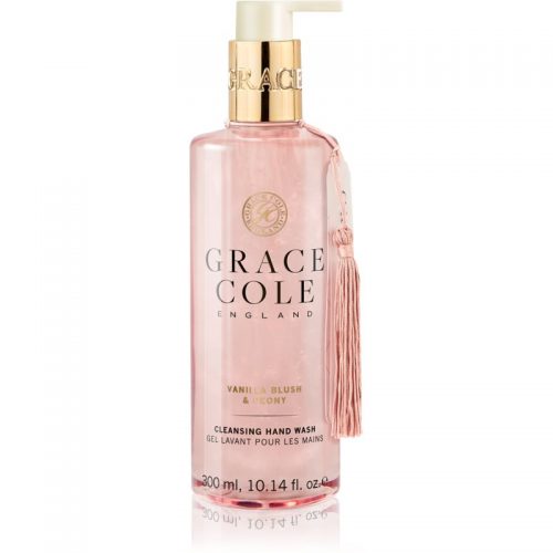 Grace Cole Vanilla Blush & Peony Pielęgnujące mydło w płynie do rąk 300 ml