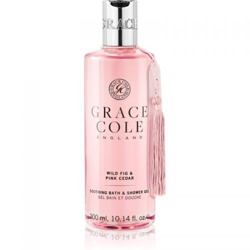 Grace Cole Wild Fig & Pink Cedar łagodzący żel pod prysznic i do kąpieli 300 ml