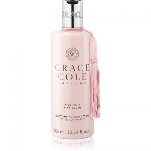 Grace Cole Wild Fig & Pink Cedar delikatny, nawilżający balsam do ciała 300 ml