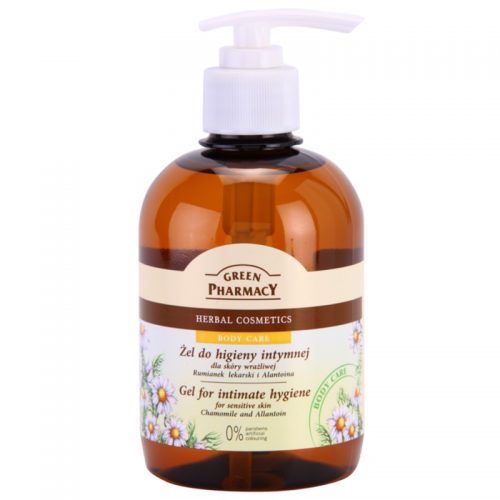 Green Pharmacy Body Care Chamomile & Allantoin żel do higieny intymnej do skóry wrażliwej 370 ml