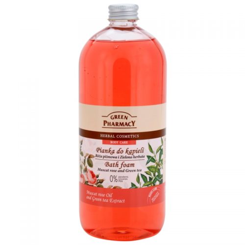 Green Pharmacy Body Care Muscat Rose & Green Tea piana do kąpieli 1000 ml