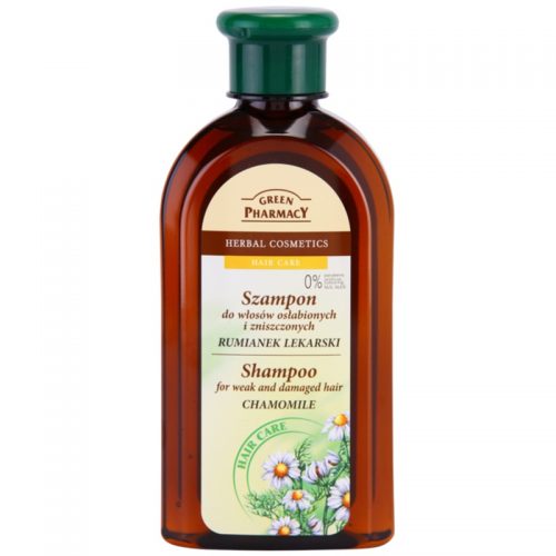 Green Pharmacy Hair Care Chamomile szampon do włosów osłabionych i zniszczonych 350 ml