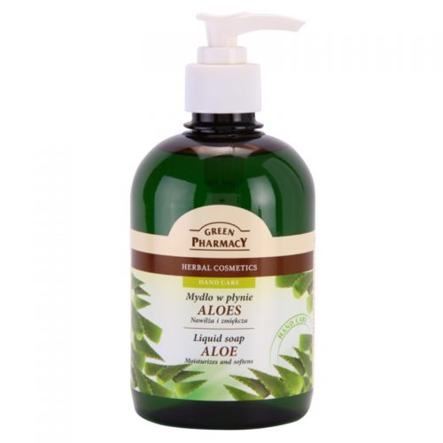 Green Pharmacy Hand Care Aloe mydło w płynie 465 ml