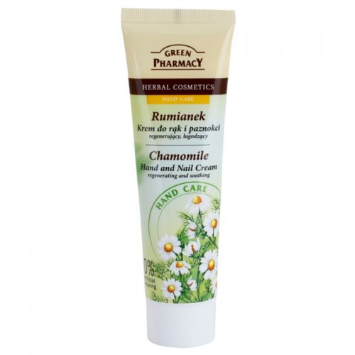 Green Pharmacy Hand Care Chamomile krem regenerująco-kojący do rąk i paznokci 100 ml