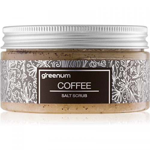Greenum Salt Scrub peeling solny do ciała z zapachem Coffee 320 g