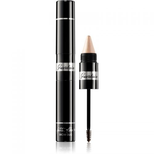 Guerlain La Petite Robe Noire Brow Duo żelowa maskara do brwi z rozświetlaczem odcień 20 Deep 1,5 g