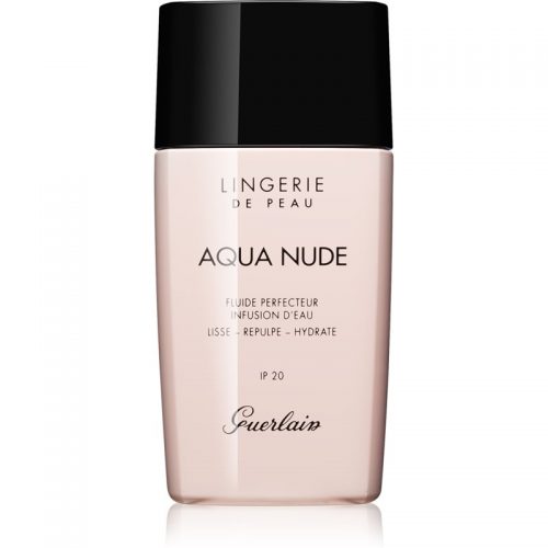 Guerlain Lingerie de Peau Aqua Nude lekki nawilżający podkład SPF 20 odcień 05W Deep Warm 30 ml