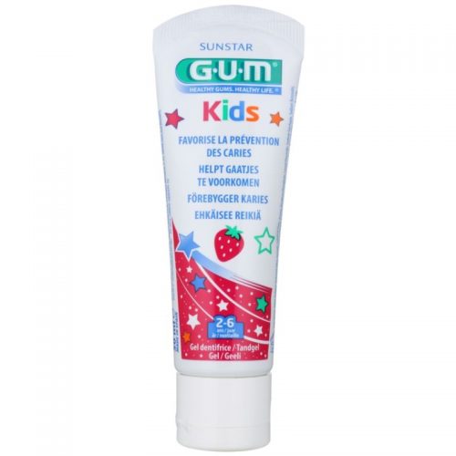 G.U.M Kids żel do zębów dla dzieci o smaku truskawki 50 ml